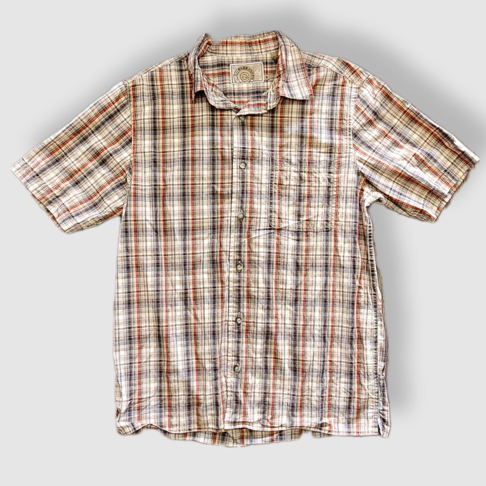 G.H. Bass Earth Brand Casual Button-down Shirt  Men's Size S